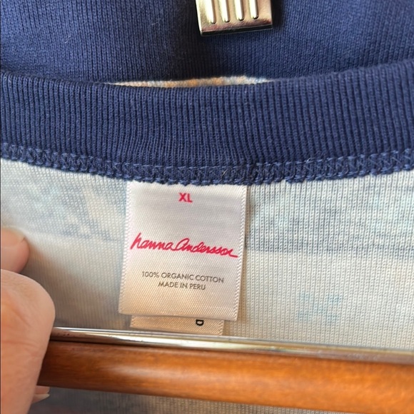 Hanna Andersson Womens Festive Pattern Pajamas Christmas PJs Cozy Warm Soft - Picture 3 of 4